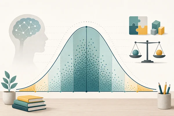 Concepto de puntuación estándar de IQ